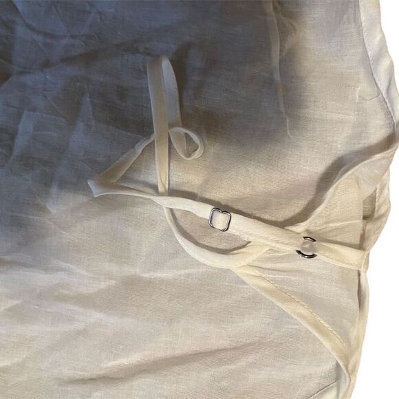 Roller Rabbit Women's Beige V-Neck Sleeveless Slip Dress Casual XL - Picture 8 of 8